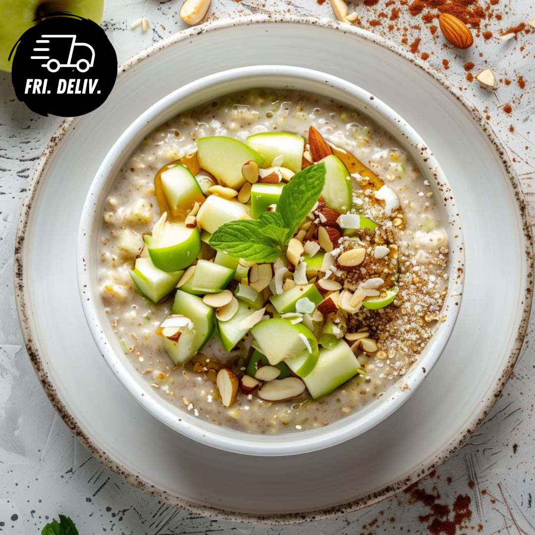 APPLE AND CINNAMON OVERNIGHT OATS