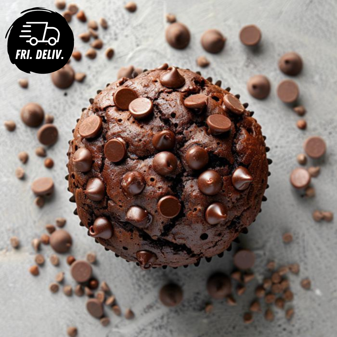 DOUBLE CHOC PROTEIN MUFFIN