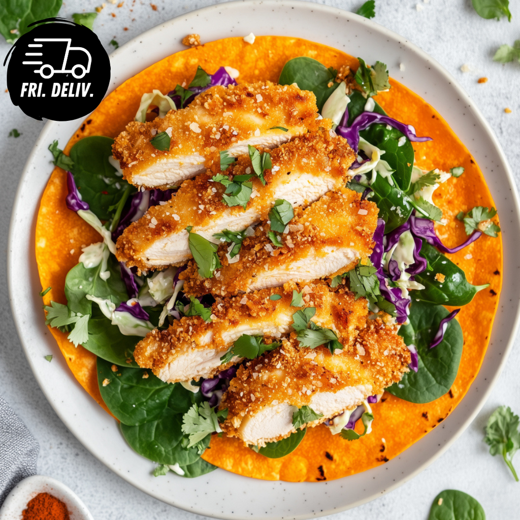 PORTUGUESE CHILLI LIME CHICKEN WRAP