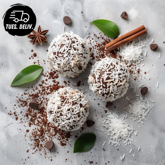 CACAO COCONUT POWER BALLS