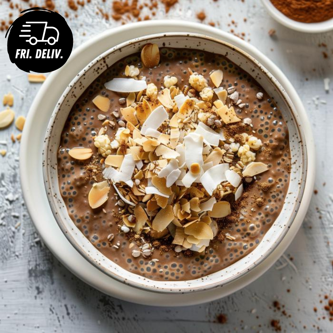 CHOCOLATE CHIA SEED PUDDING