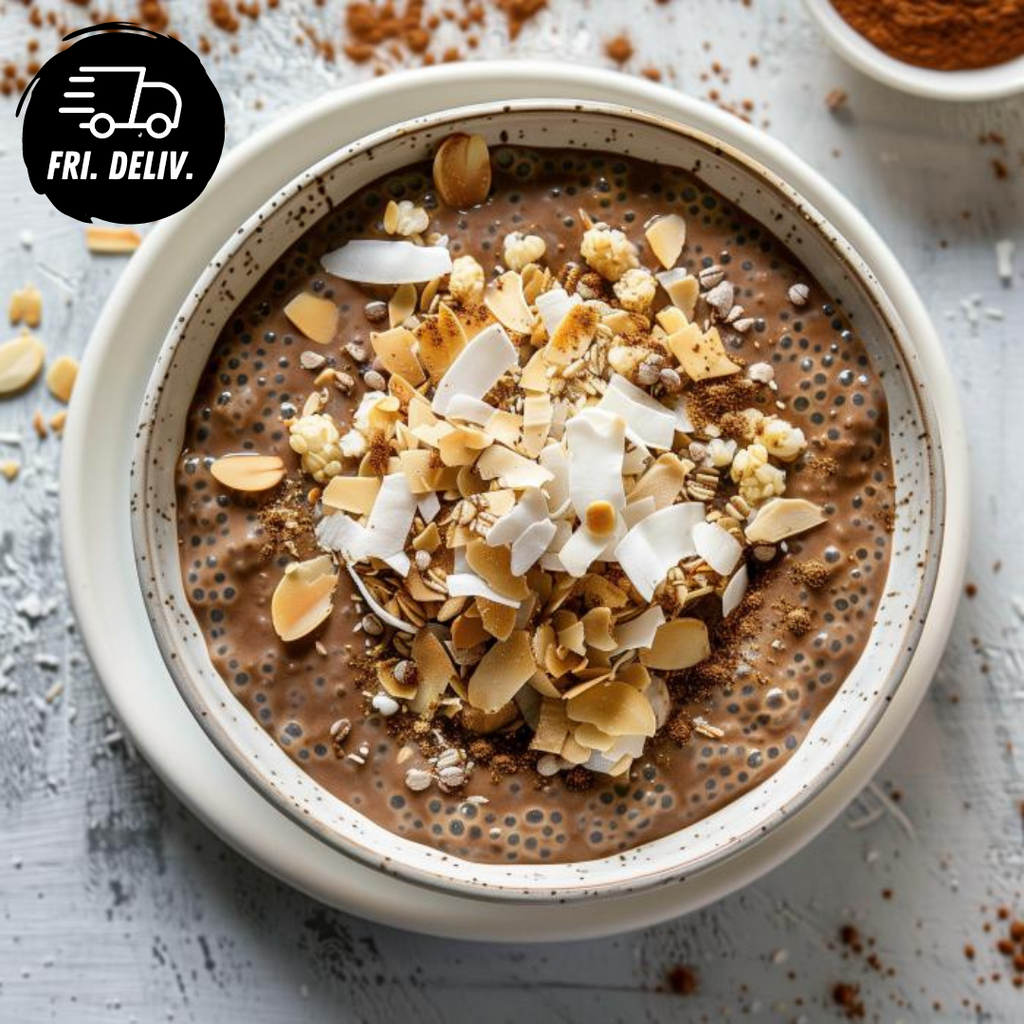 CHOCOLATE CHIA SEED PUDDING