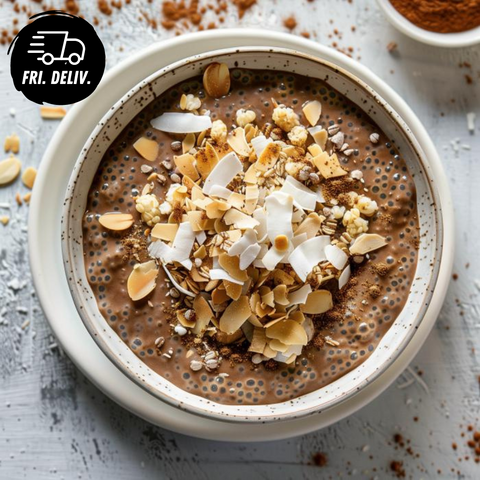 CHOCOLATE CHIA SEED PUDDING