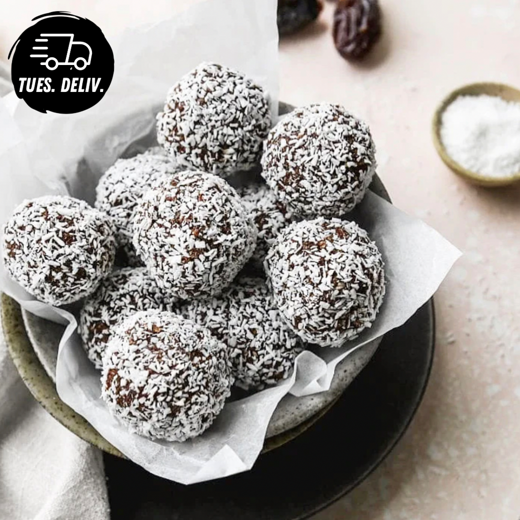 CACAO COCONUT POWER BALLS