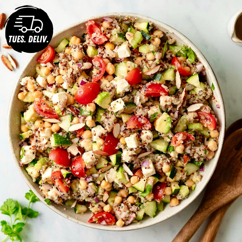 CHICKPEA & QUINOA HEALTH BOWL