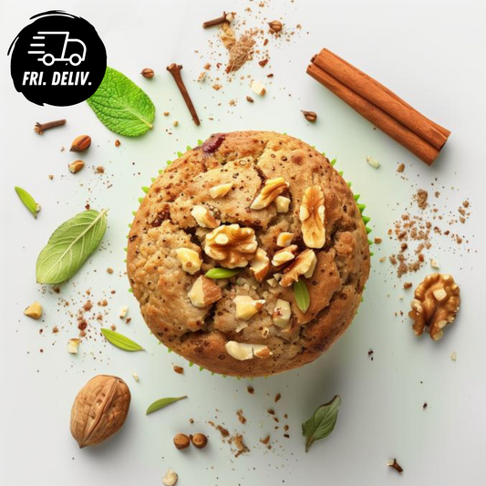 APPLE CINNAMON PROTEIN MUFFIN