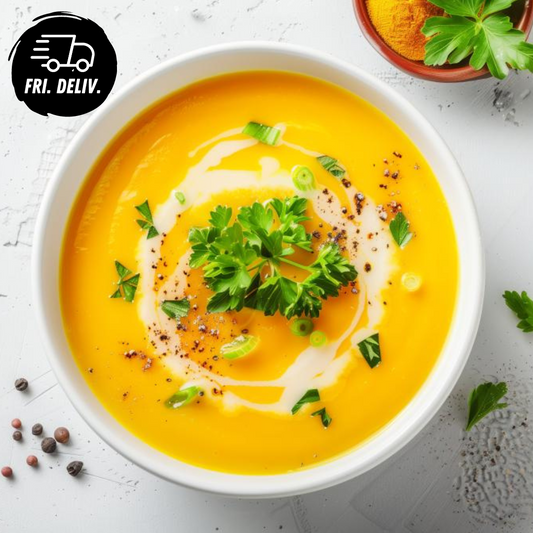 CREAMY SPICED PUMPKIN SOUP