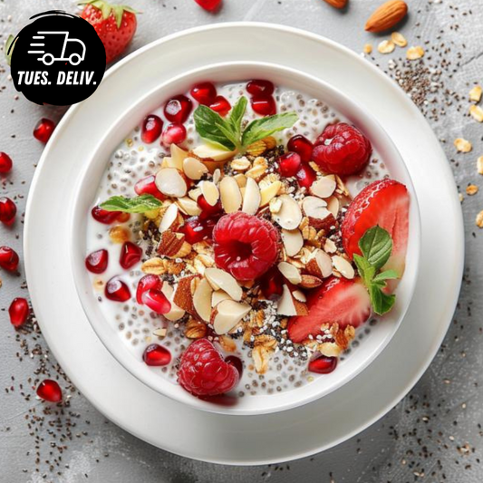 BERRY BLAST CHIA SEED PUDDING