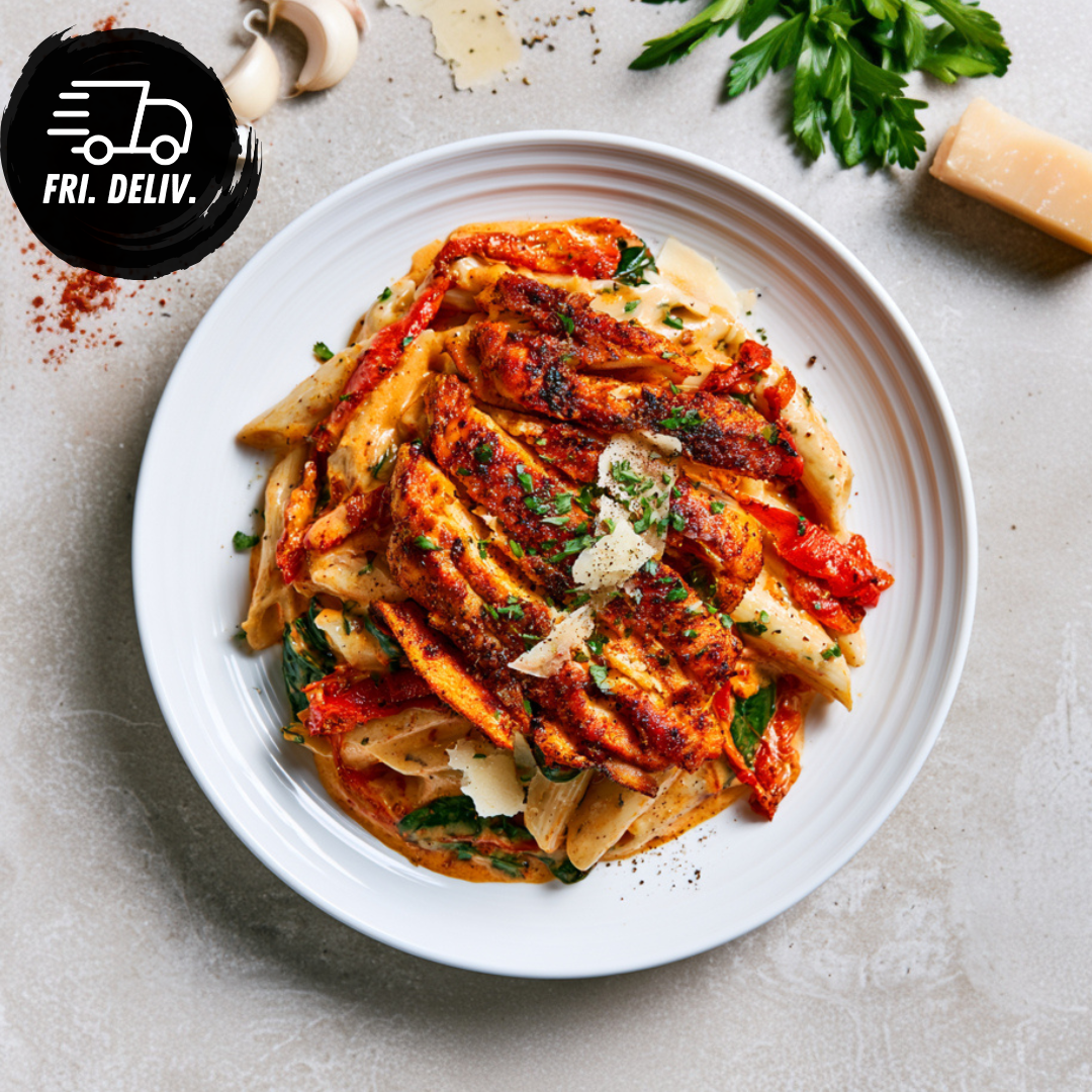 CREAMY CAJUN CHICKEN PENNE