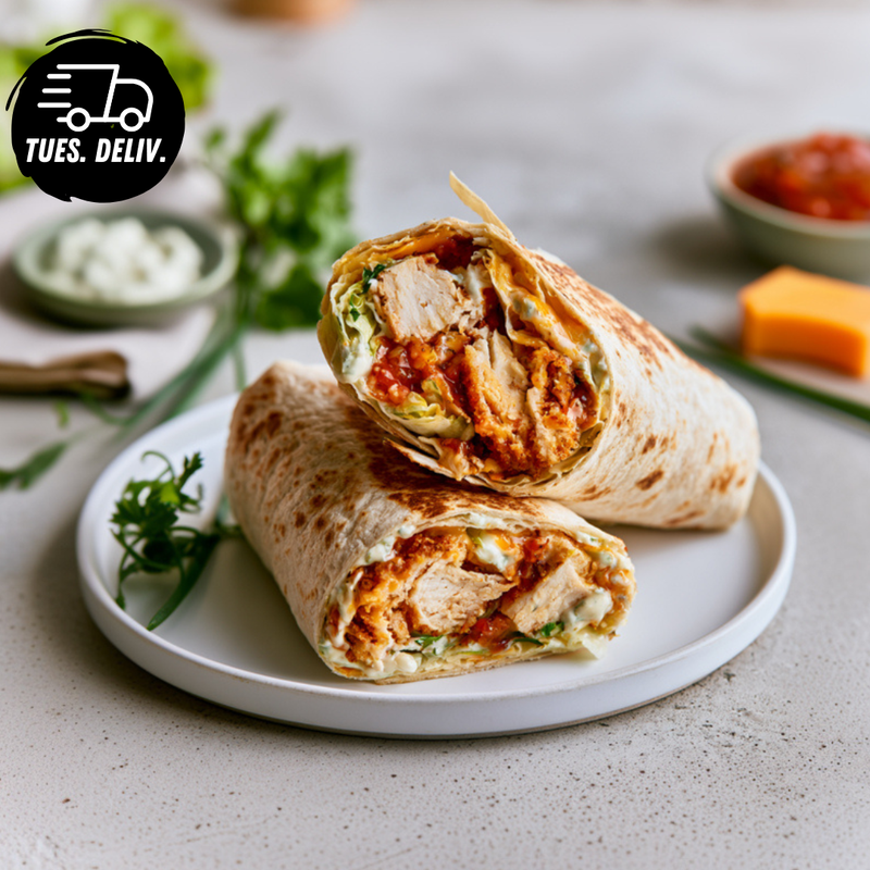 CHICKEN SCHNITZEL CLUB WRAP