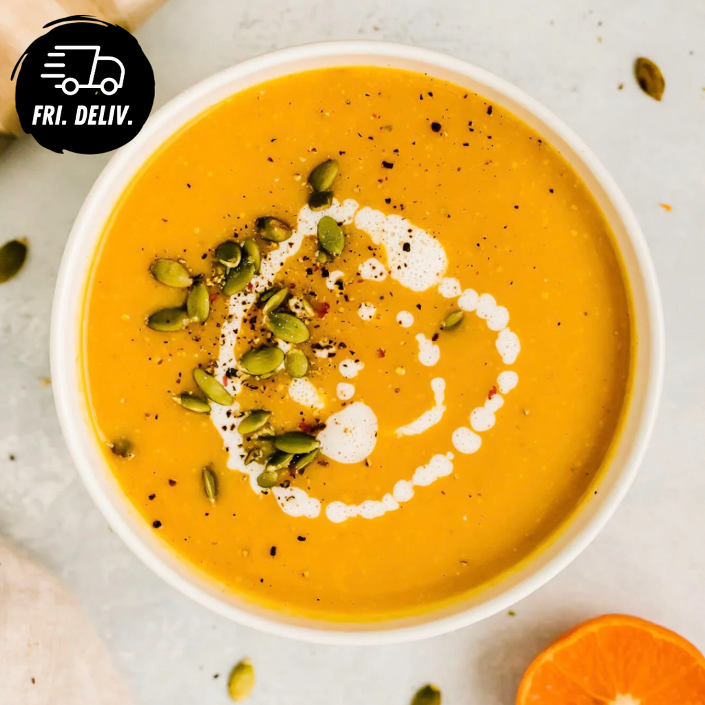 CREAMY SPICED PUMPKIN SOUP