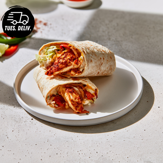 CHICKEN FAJITA MELT WRAP