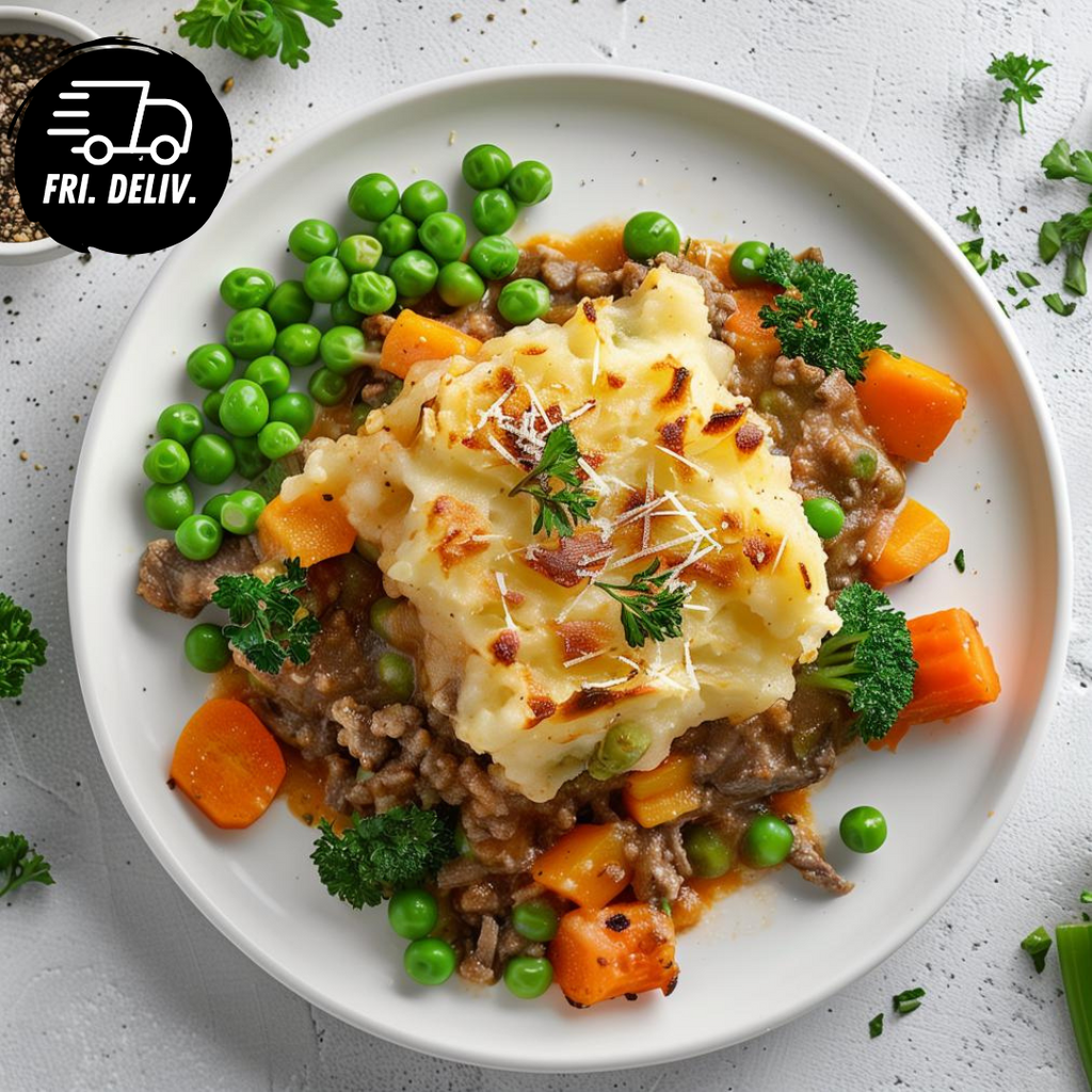 BEEF SHEPHERDS PIE WITH VEG