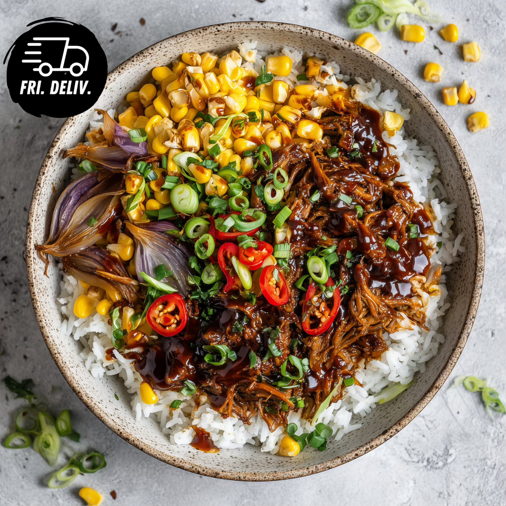 SLOW COOKED CHIPOTLE BEEF BOWL