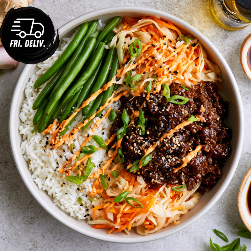 STICKY KOREAN BEEF BOWL