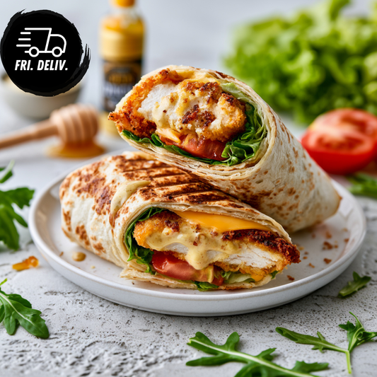 CRISPY HONEY MUSTARD CHICKEN WRAP