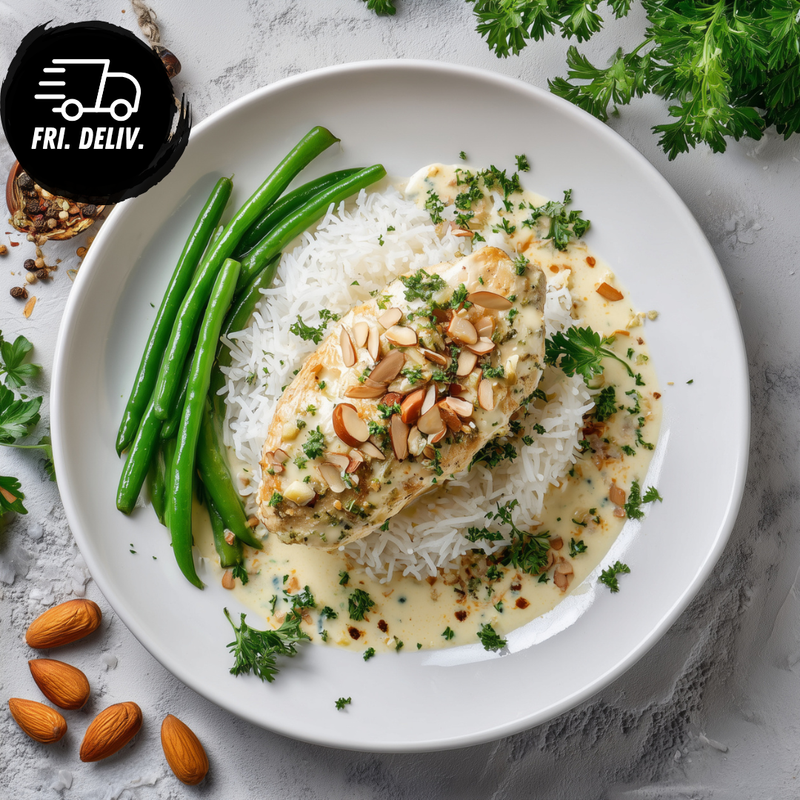 CREAMY ALMOND CHICKEN