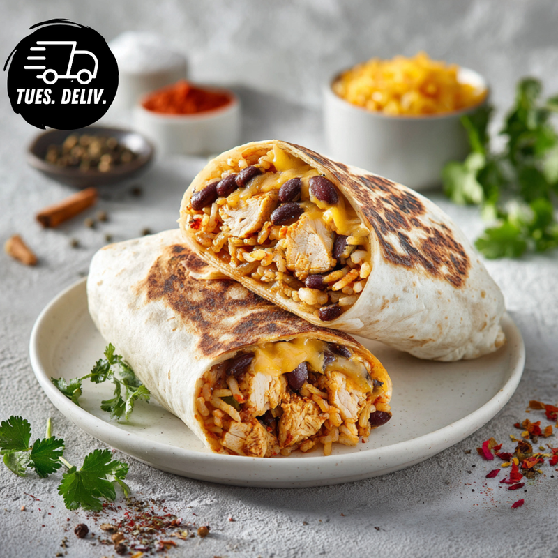 SMOKED CHIPOTLE CHICKEN BURRITO WRAP