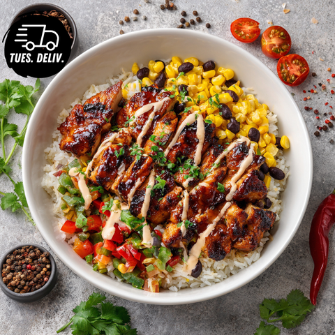 SMOKY CHIPOTLE CHICKEN & MEXI RICE.