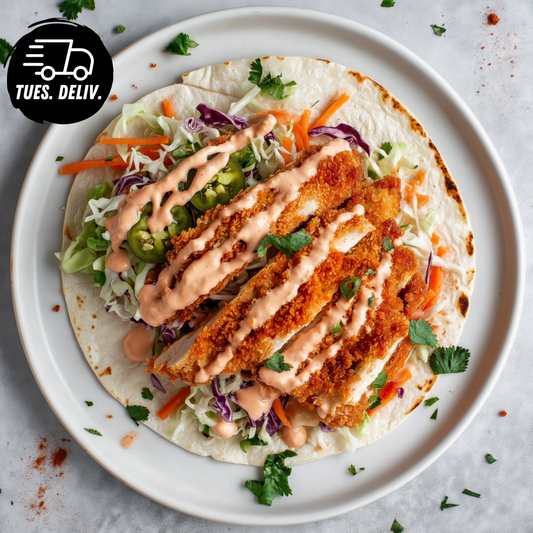 CHICKEN TWISTA WRAP.