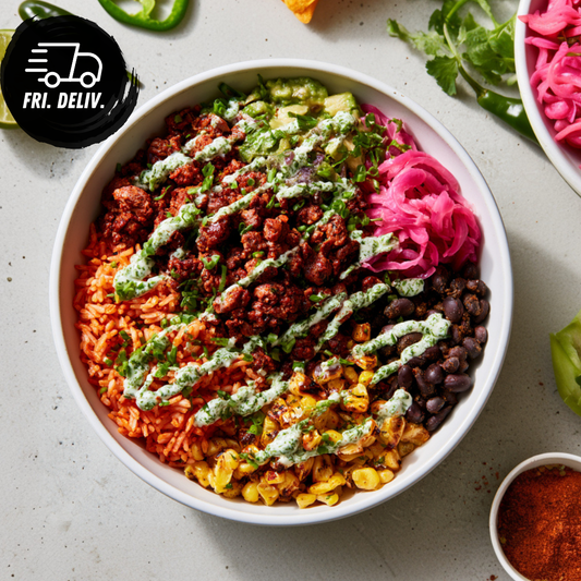 MEXICAN STREET BEEF WITH JALAPENO LIME SAUCE