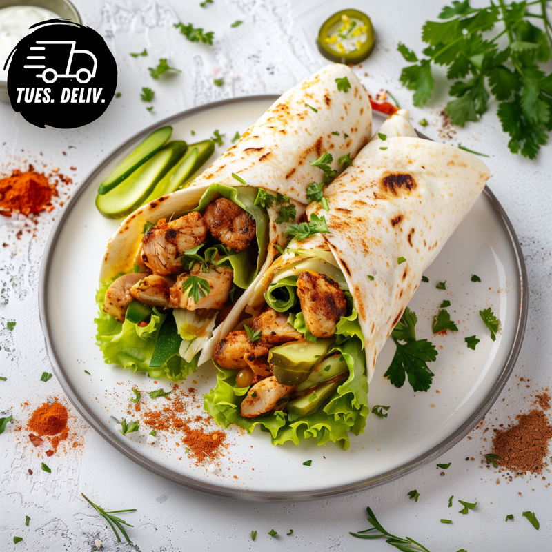 CHICKEN SHAWARMA WRAP