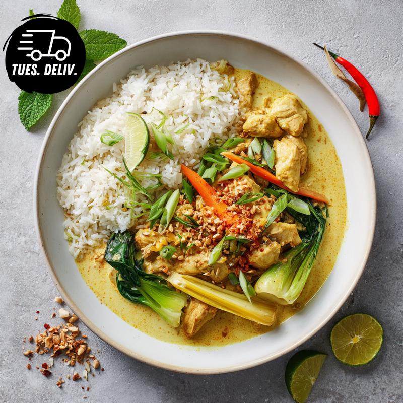 COCONUT LEMONGRASS CHICKEN CURRY
