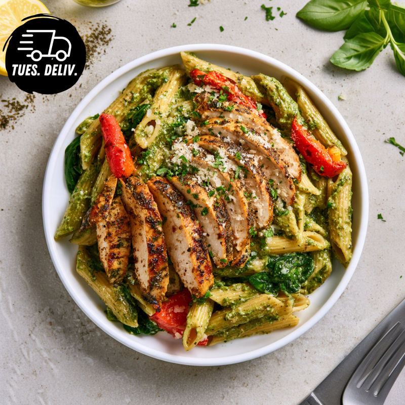 ZAATAR PESTO CHICKEN PENNE